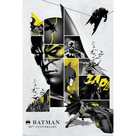 Batman Poster 80th Anniversary 122: 1 - Posters By Batman