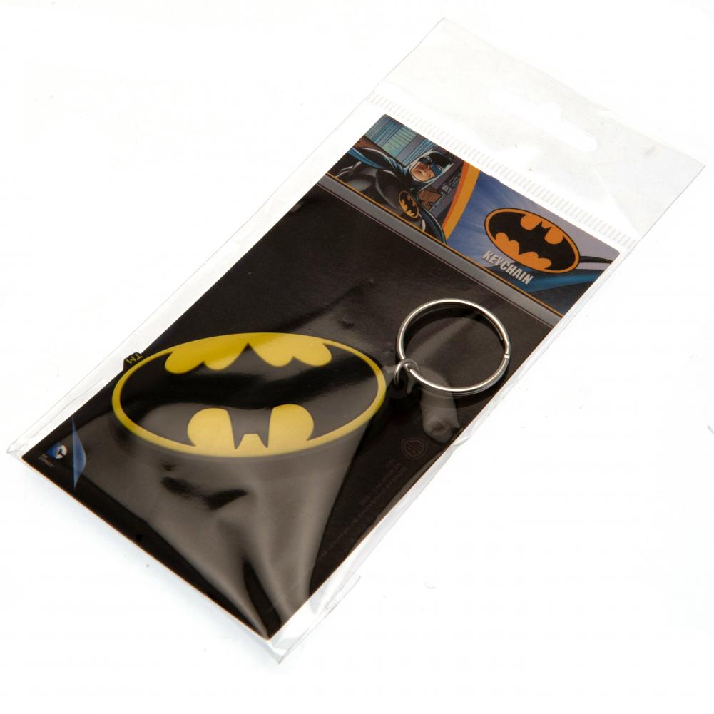 Batman Logo PVC Keyring - Shop Keyrings At Gift Moments - 1