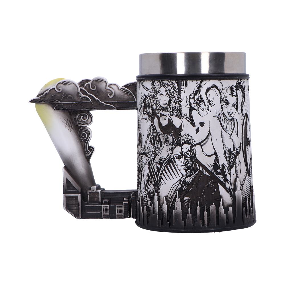 Batman Super Villains Comic Strip Tankard: 4 - Tankards By Batman