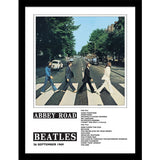 The Beatles Abbey Road Framed Collector Print: 1 - Framed Prints By The Beatles