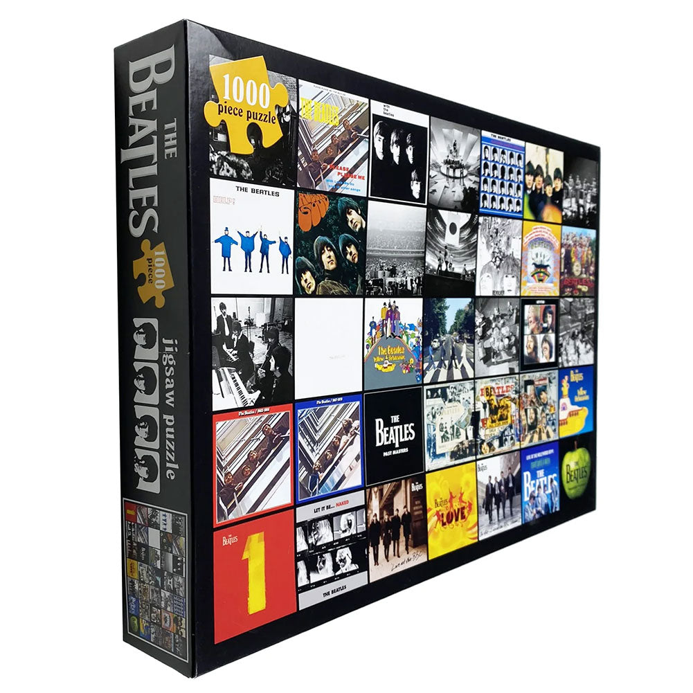 The Beatles Album Collage 1000pc Puzzle - Shop Puzzles & Games At Gift Moments - 3