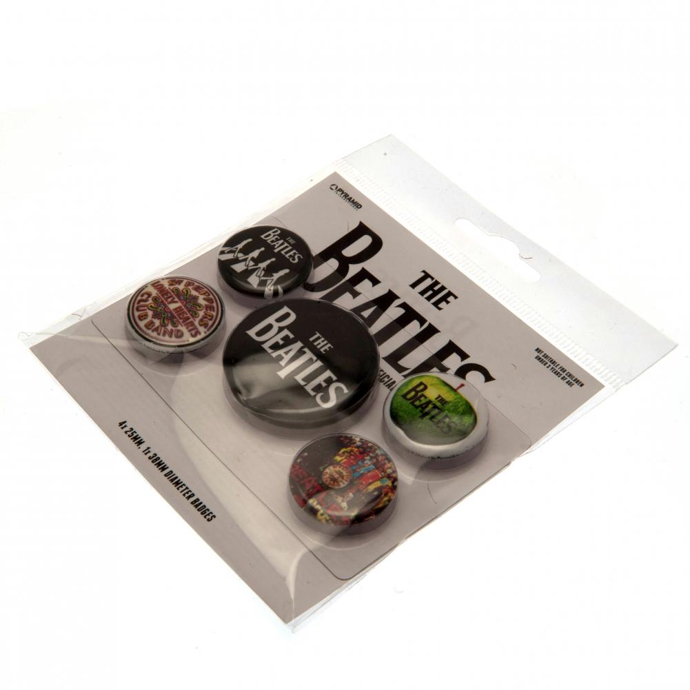 The Beatles Apple Corps Button Badge Set - Shop Badges At Gift Moments - 3