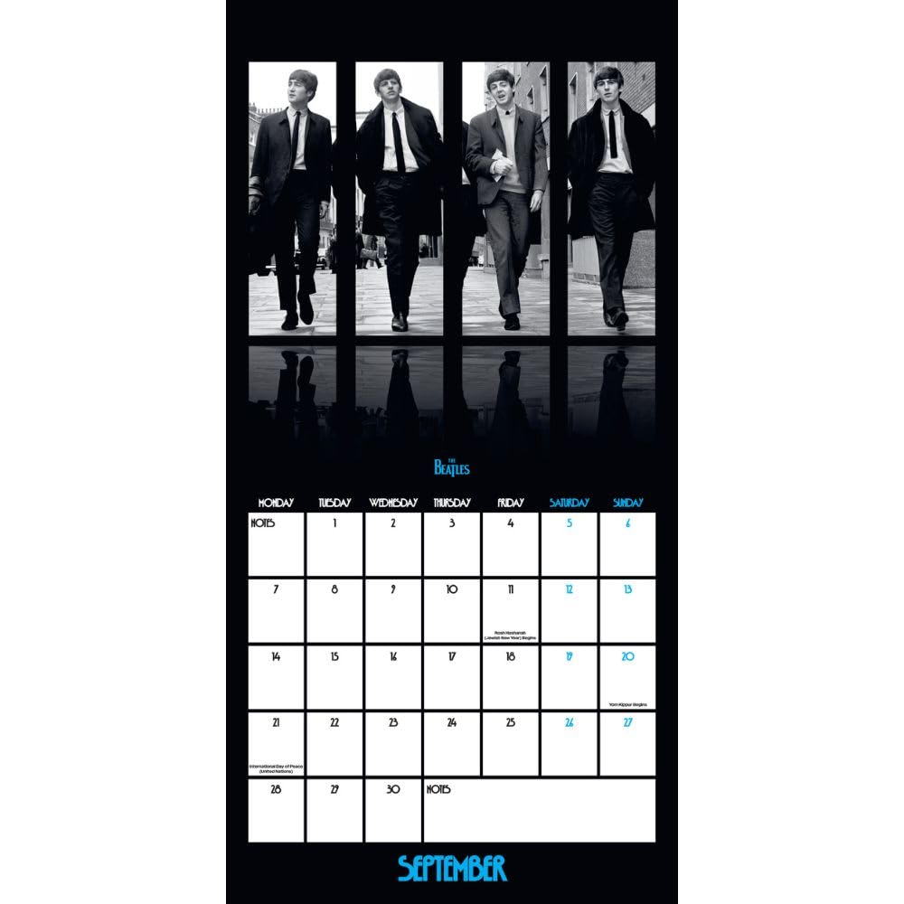 The Beatles Square Calendar 2026: 2 - Calendars By The Beatles