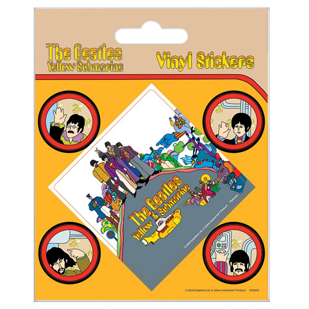 The Beatles Yellow Submarine Stickers: 1 Stickers By The Beatles
