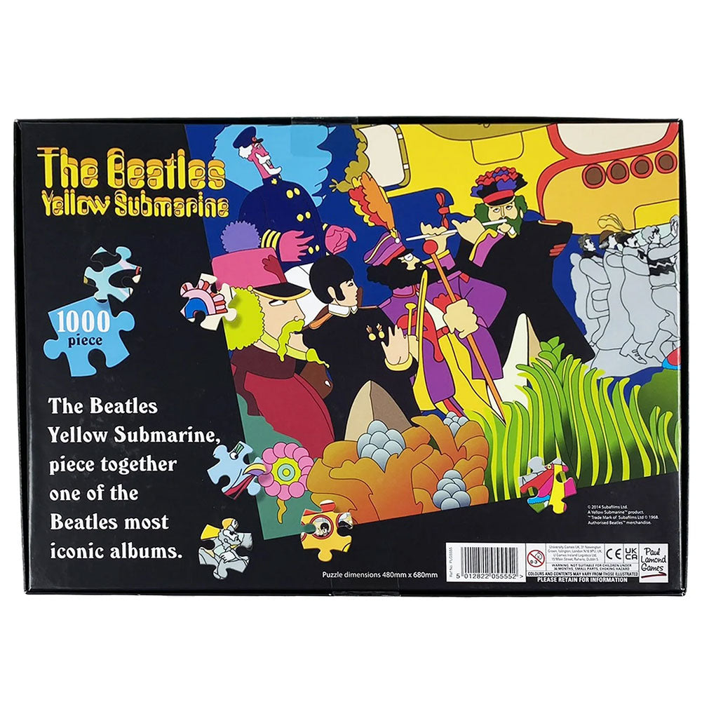 The Beatles Yellow Submarine 1000pc Puzzle - Shop Puzzles & Games At Gift Moments - 4