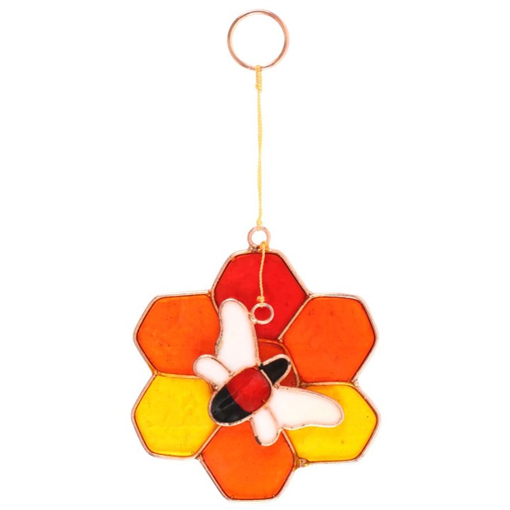 Bee and Honeycomb Suncatcher: 2 - Suncatchers By Gift Moments