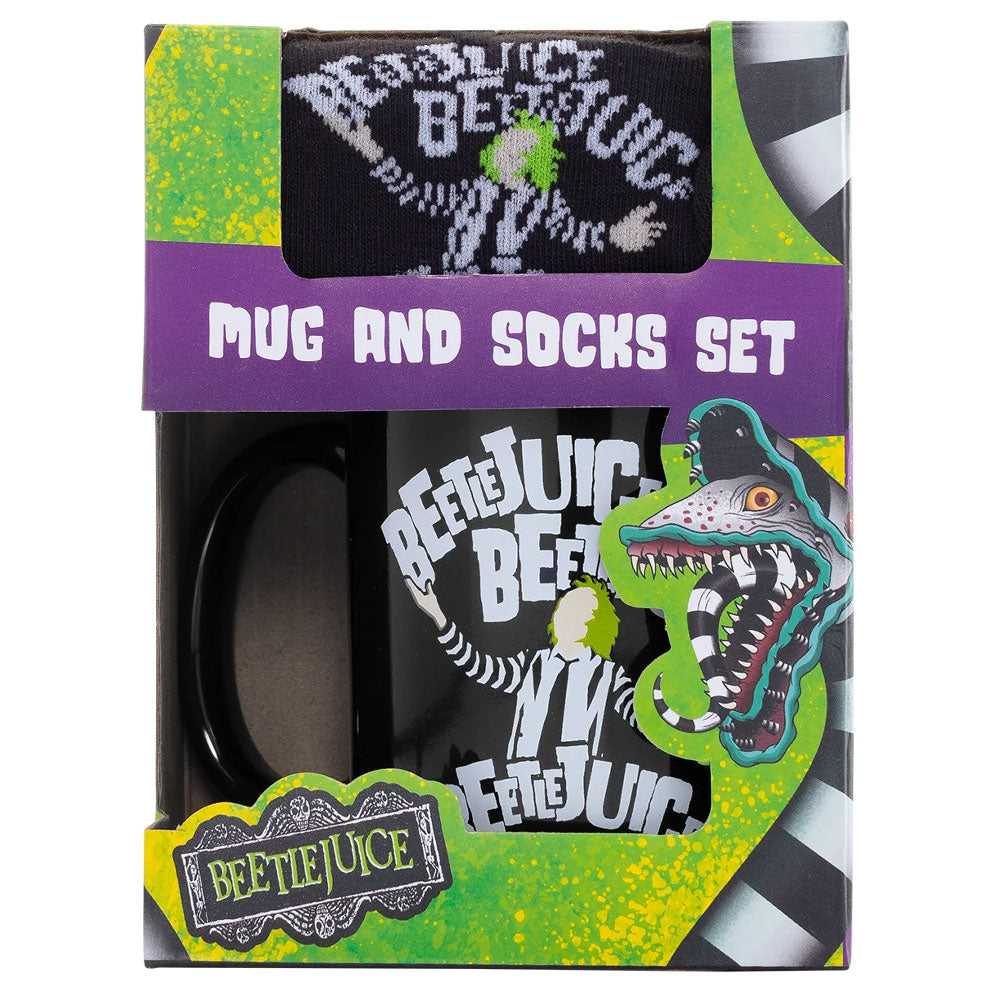 Beetlejuice Mug & Sock Set - Shop Mugs At Gift Moments - 5