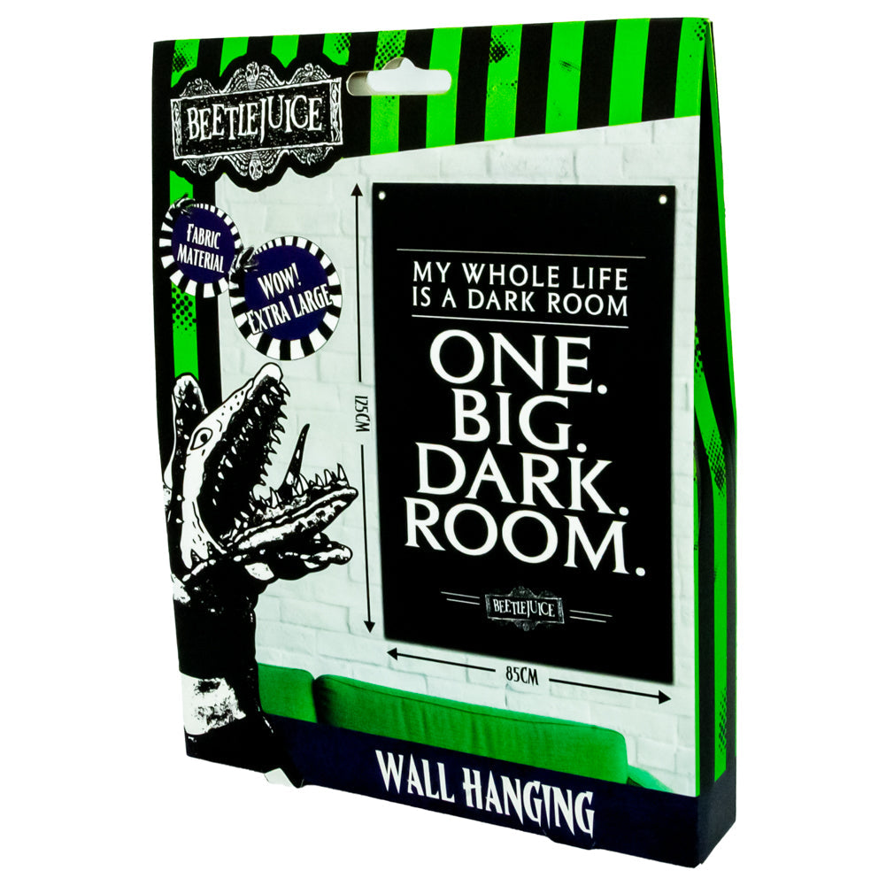 Beetlejuice XL Fabric Wall Banner - Shop Banners At Gift Moments - 2