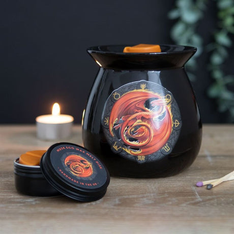 Beltane Wax Melt Burner Gift Set by Anne Stokes: 1 - Oil & Wax Burners By Gift Moments