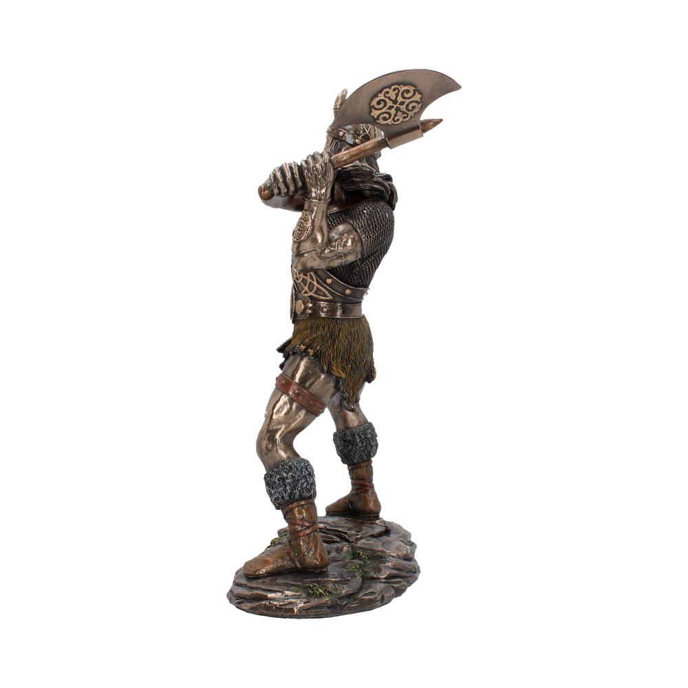 Berserker bronze Viking medium warrior figurine with axe: 4 - Figures & Collectables By Gift Moments