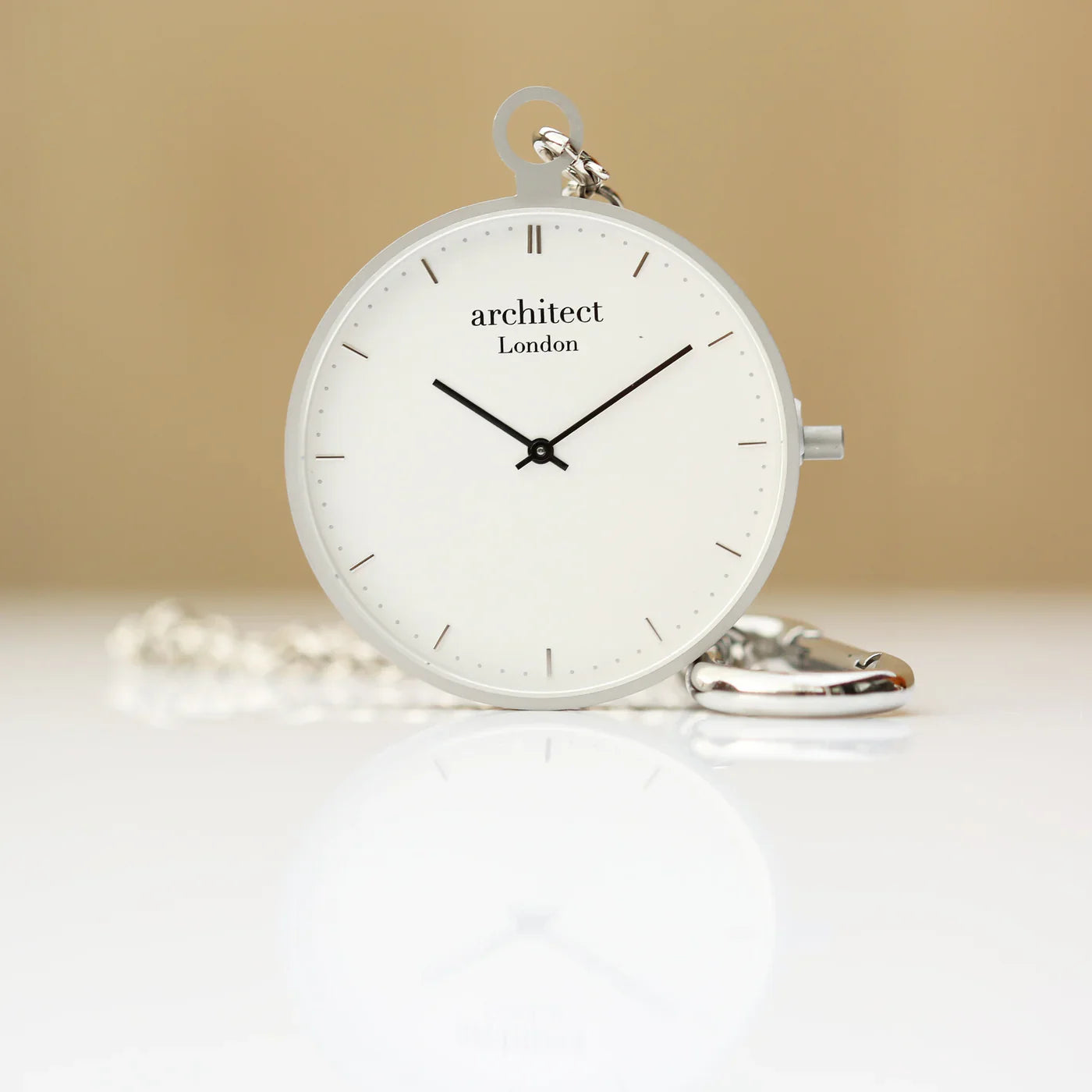 Bespoke Architect Modern Pocket Watches: 4 - Silver - Watches By Architect Watches