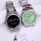 Bespoke Architect Wave Watch in Lime Surge - Shop Watches At Gift Moments - 1