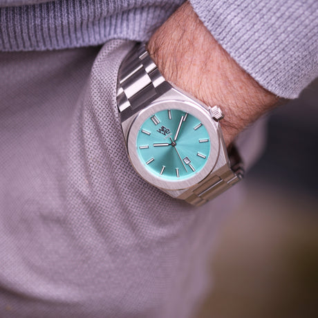 Bespoke Architect Wave Watch in Ocean Blue: 2 - Watches By Architect Watches