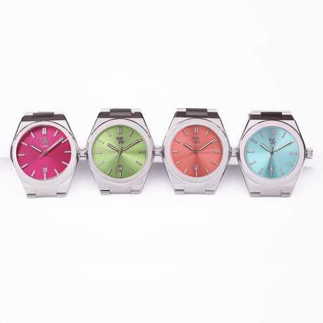 Bespoke Architect Wave Watch in Peach Breeze: 7 - Watches By Architect Watches