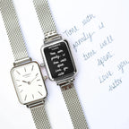 Bespoke Ladies Architēct Lille Watch Cloud Silver - Shop Watches At Gift Moments - 1
