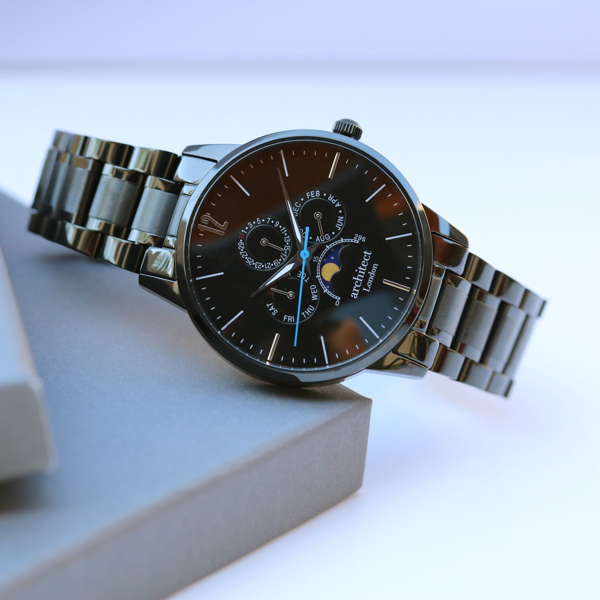 Bespoke Men’s Architect Apollo Watch Black: 5 - Watches By Architect Watches