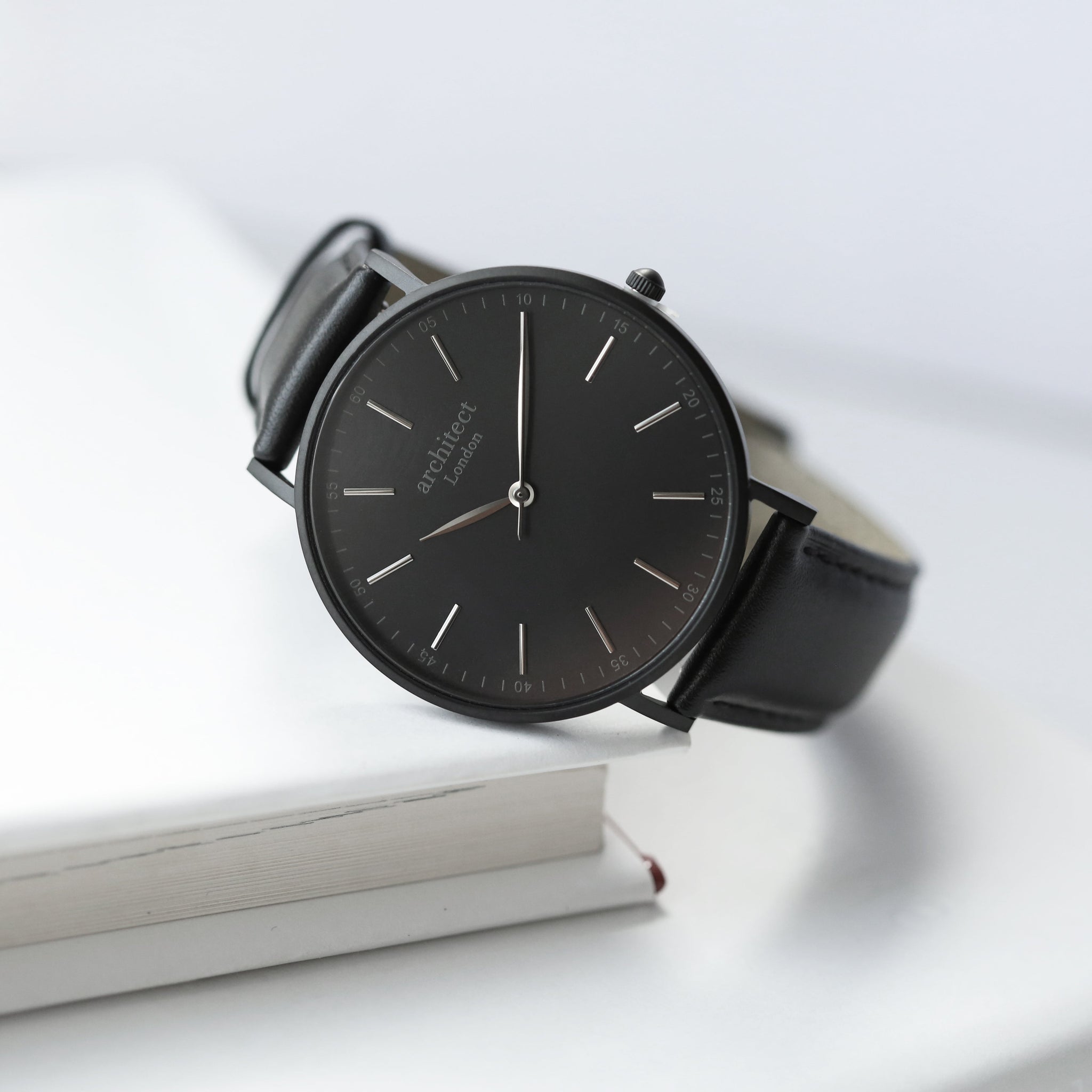 Bespoke Men’s Architect Minimalist Black Contactless Payment Watch: 7 - Watches By Architect Watches