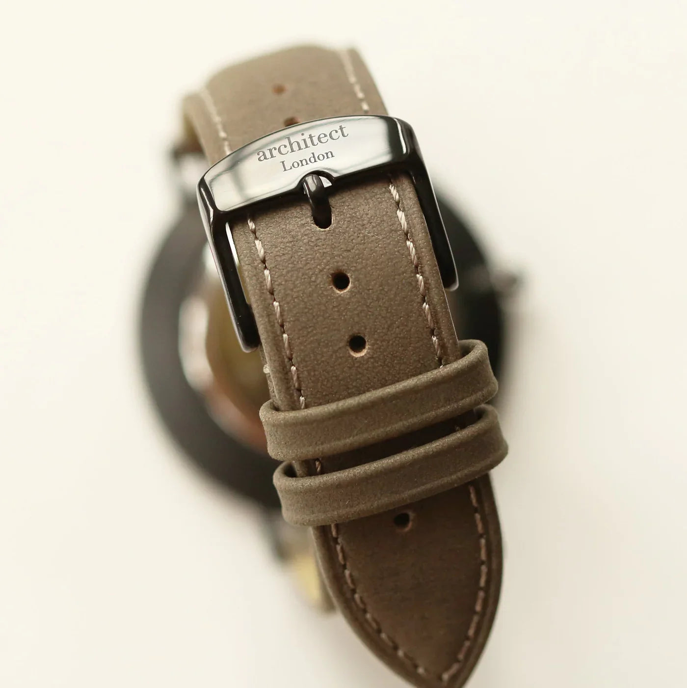 Bespoke Men’s Architect Minimalist Watch Urban Grey - Shop Watches At Gift Moments - 3