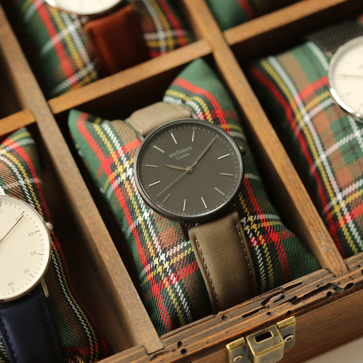 Bespoke Men’s Urban Grey Minimalist Watch: 5 - Watches By Architect Watches