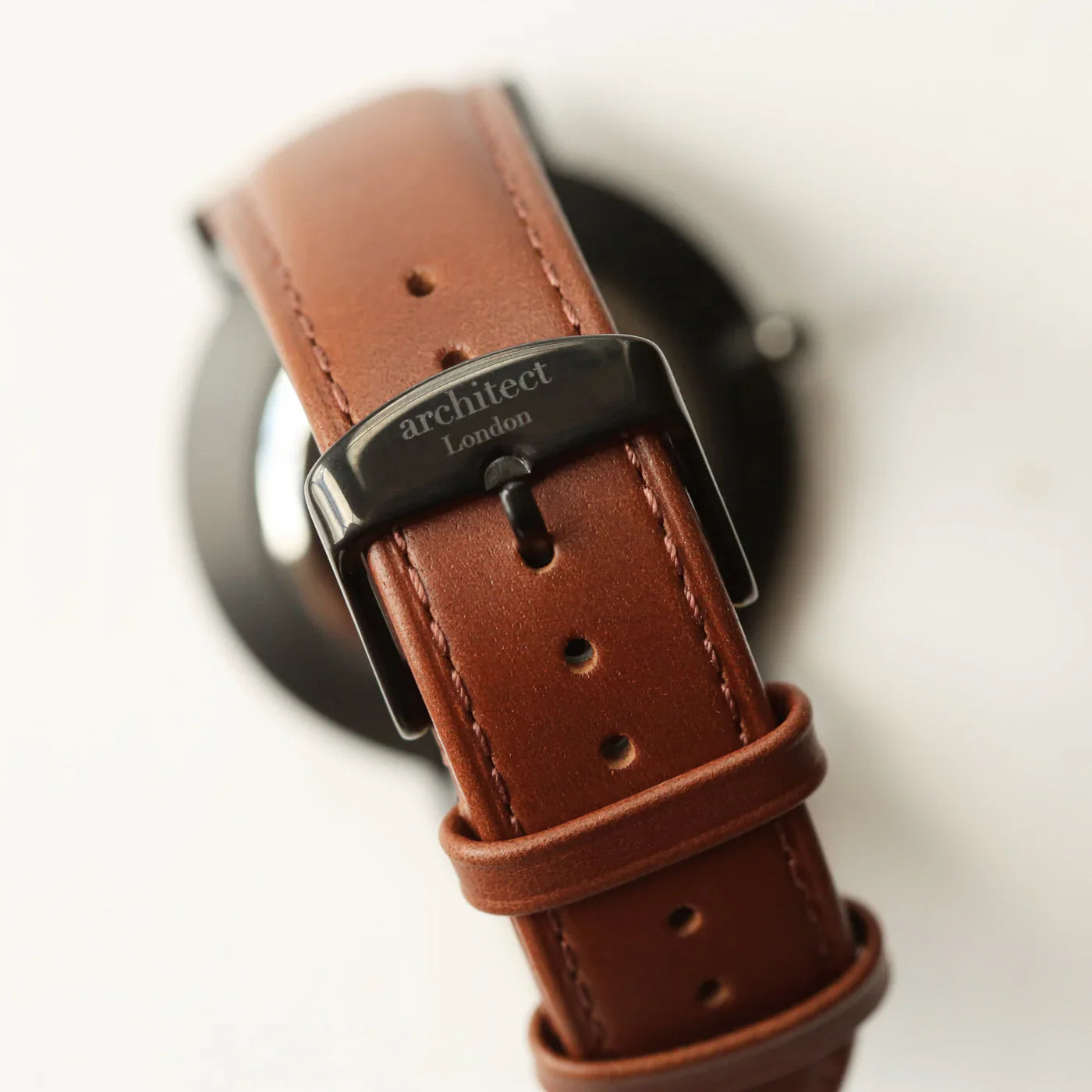 Bespoke Men’s Architect Minimalist Watch Walnut - Shop Watches At Gift Moments - 5