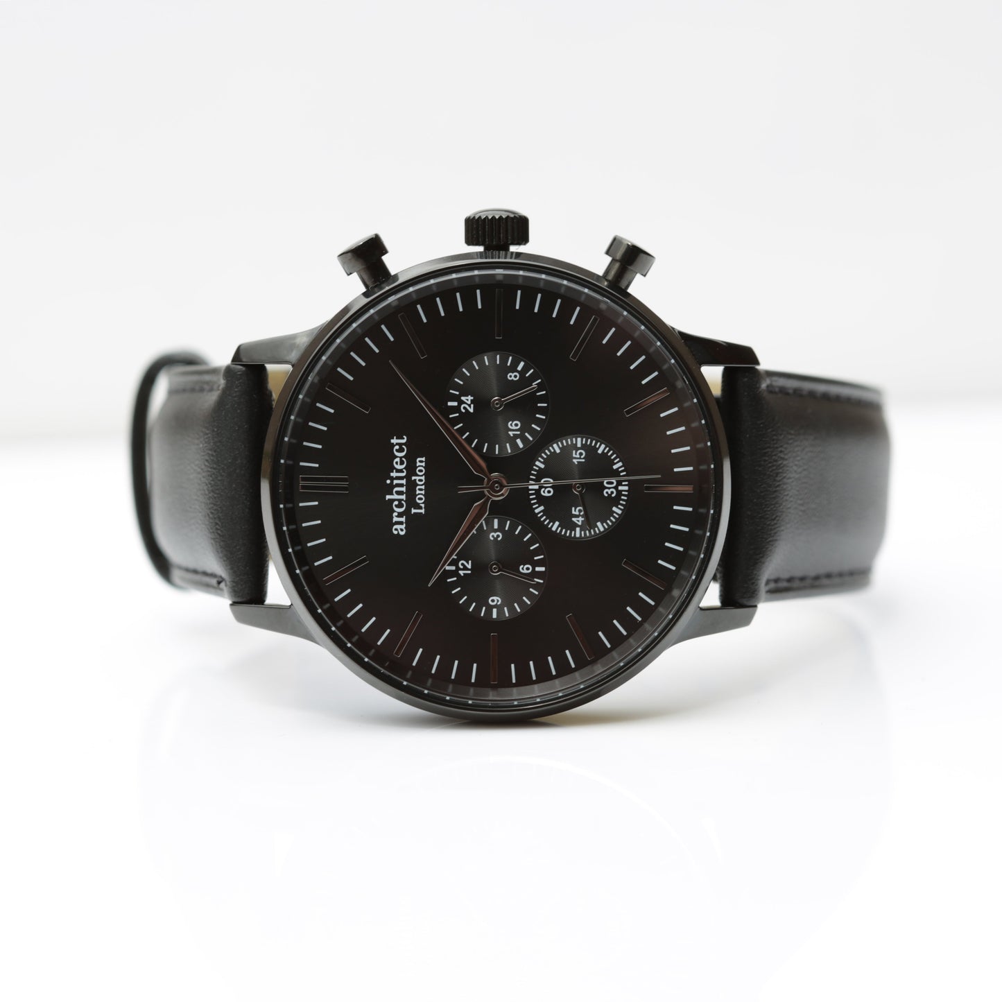 Bespoke Men’s Architect Motivator Black Contactless Payment Watch: 4 - Watches By Architect Watches