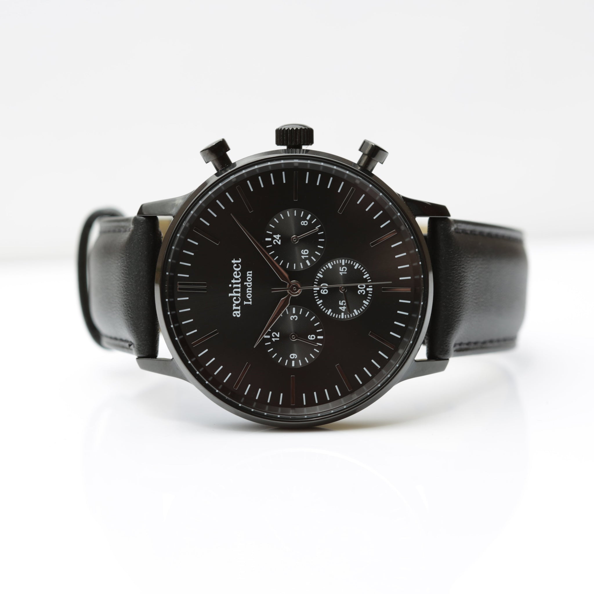 Bespoke Men’s Architect Motivator Black Contactless Payment Watch: 4 - Watches By Architect Watches