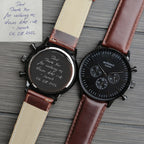 Bespoke Men’s Architect Motivator Black Walnut - Shop Watches At Gift Moments - 1