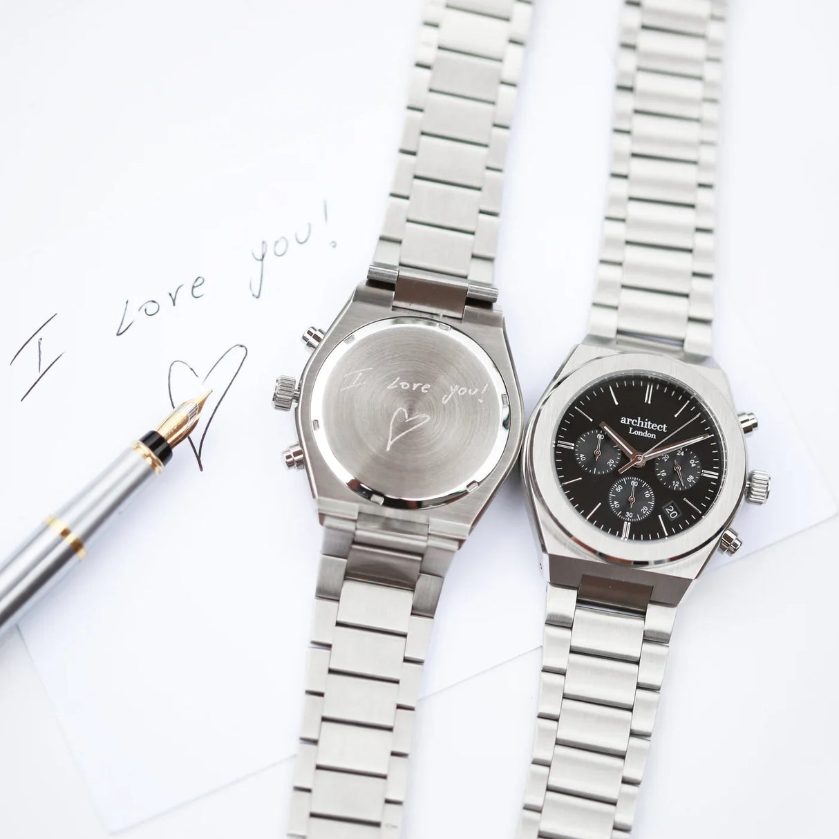 Personalised Architect Orbix Black Watch: 1 - Watches By Architect Watches