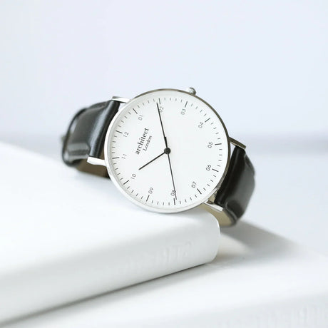 Bespoke Men’s Architect Zephyr Watch Jet Black: 2 - Watches By Architect Watches