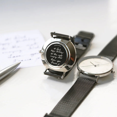Bespoke Men’s Architect Zephyr Watch Pitch Black Mesh: 6 - Watches By Architect Watches