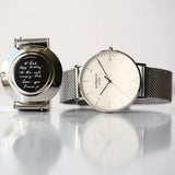 Bespoke Men’s Architect Zephyr Watch Silver Mesh: 6 - Watches By Architect Watches