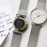 Bespoke Men’s Architect Zephyr Watch Silver Mesh: 1 - Watches By Architect Watches