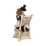 For Better For Worse Gothic Sugar Skull Bride Groom Figurine Wedding Ornament: 5 - Figurines Medium (15-29cm) By Gift
