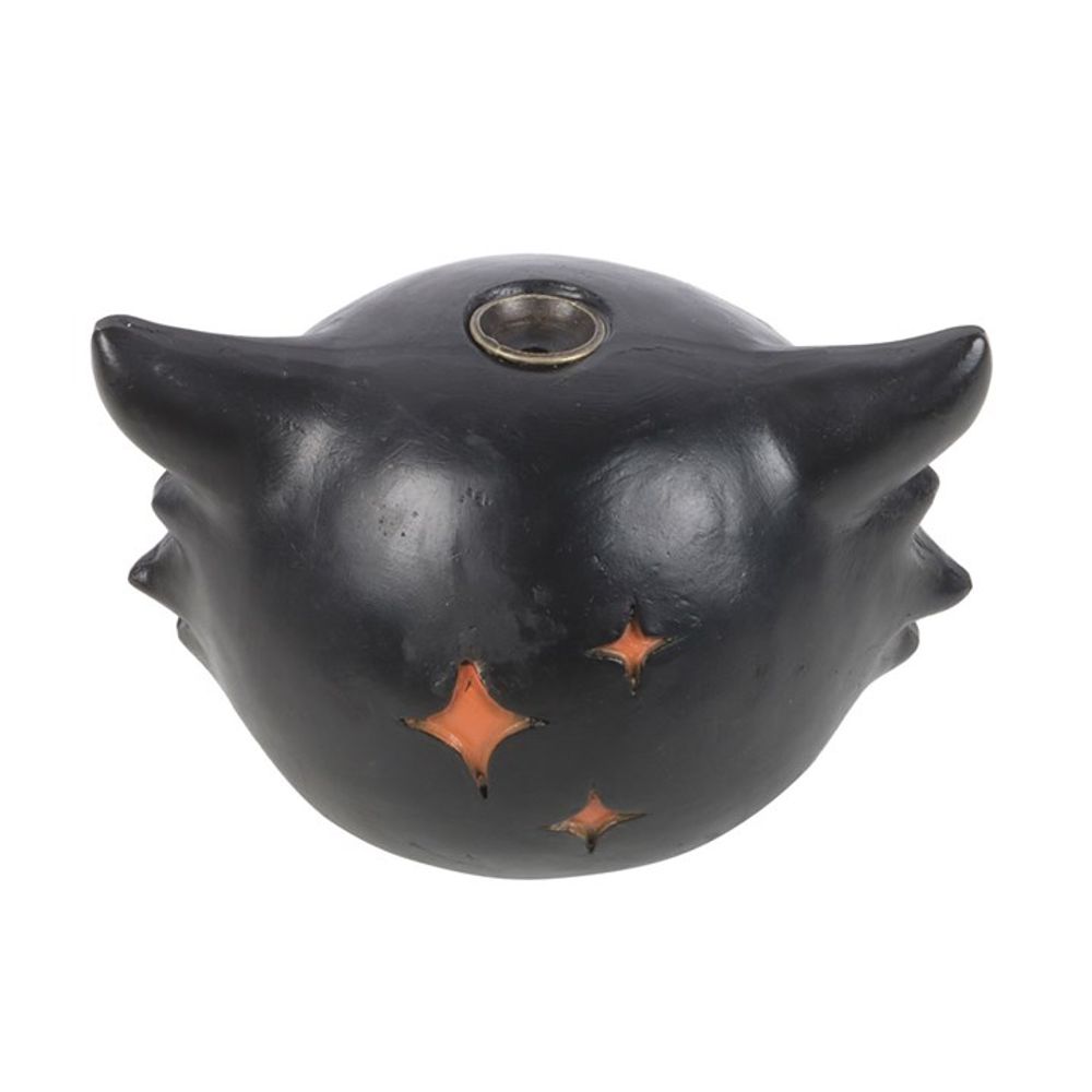 Black Cat Backflow Incense Burner: 5 - Incense Holders By Gift Moments