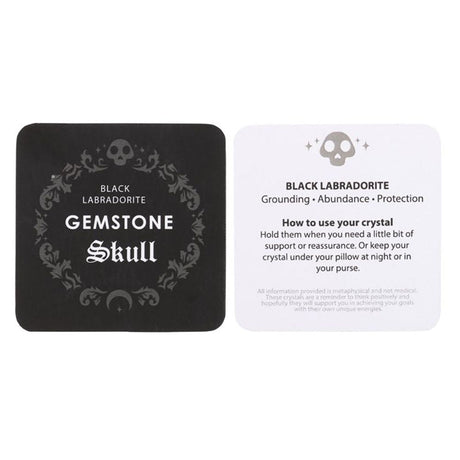 Black Labradorite Crystal Skull: 5 - By Gift Moments