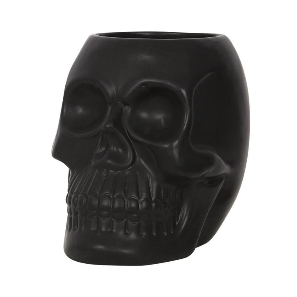 Black Skull Plant Pot: 2 - Pots & Planters By Gift Moments