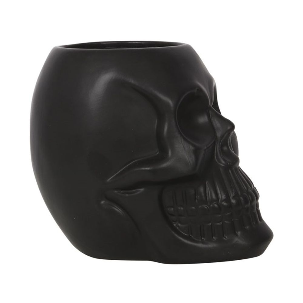 Black Skull Plant Pot: 3 - Pots & Planters By Gift Moments