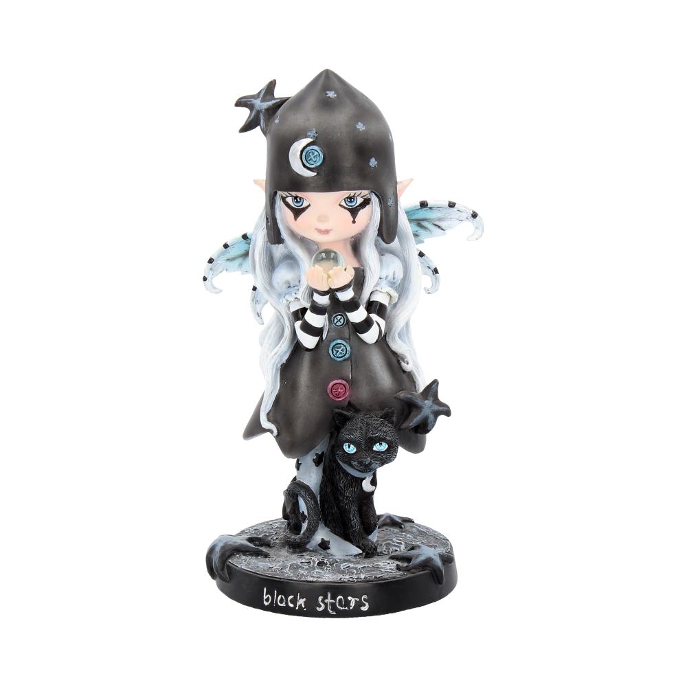 Black Stars Fairy Figurine 18cm: 2 - Figurines Medium (15-29cm) By Gift Moments