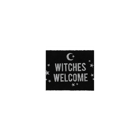Black Witches Welcome Doormat: 3 - Doormats By Gift Moments