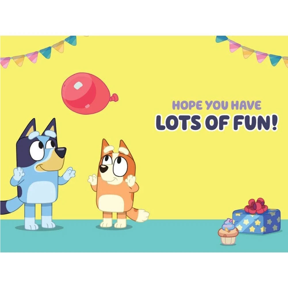 Bluey 3D Lenticular Birthday Card: 2 - Greeting Cards By Bluey