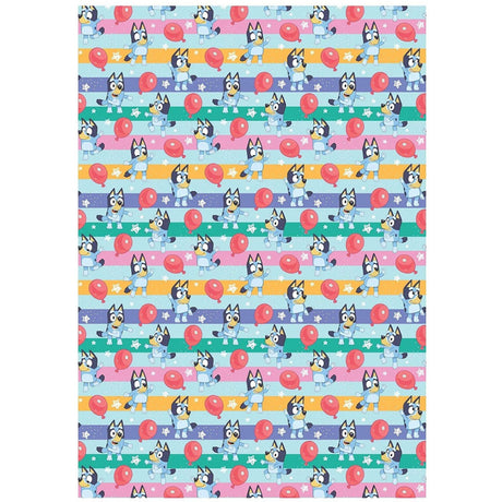 Bluey Balloon Gift Wrap: 1 - Gift Wrap & Bags By Bluey