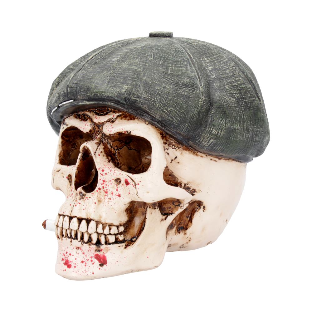 The Boss’ Skull Wish His Flatcap Ornament 18.5cm - Shop Figurines Medium (15-29cm) At Gift Moments - 3