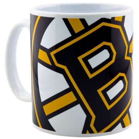 Boston Bruins Cropped Logo Ceramic Mug: 1 - Mugs By American Sports