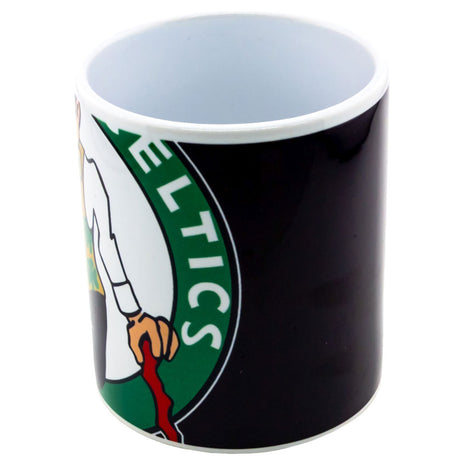 Celtics Cropped Logo Ceramic Coffee Mug: 2 - Mugs By American Sports