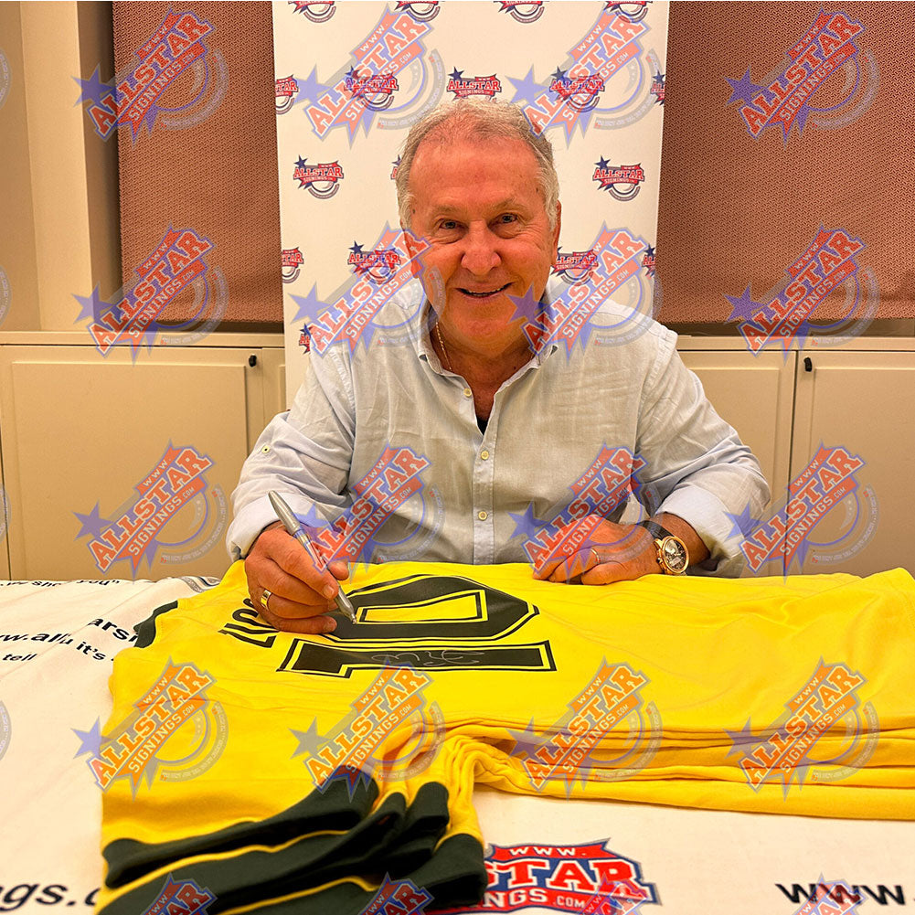 Brasil 1982 Zico Signed Shirt (Framed): 2 - Signed Memorabilia By Brazil