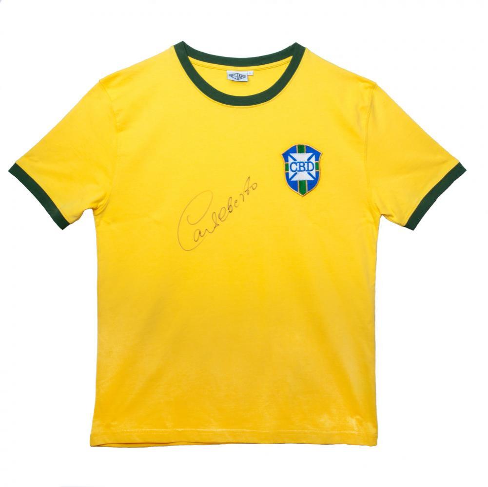 Brasil Alberto Signed Shirt: 3 - Signed Memorabilia By Brazil