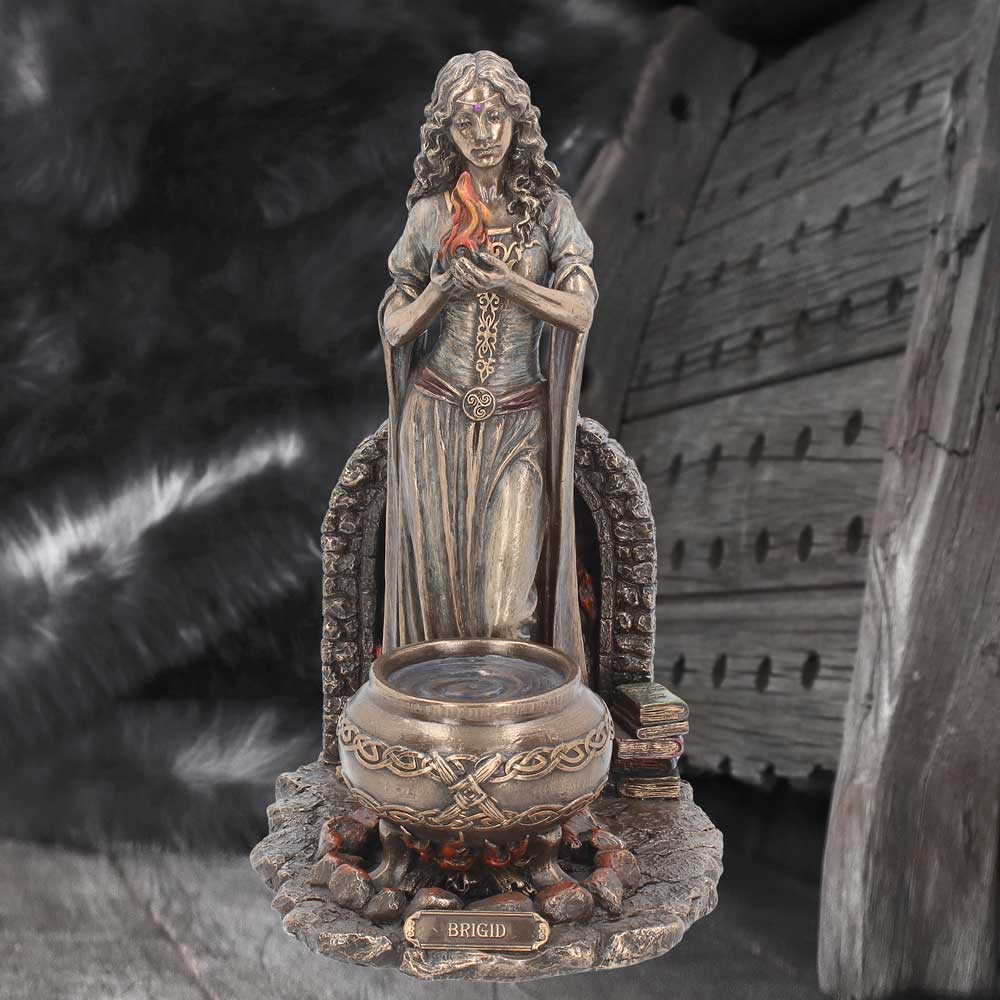 Brigid Irish Goddess Bronze Figurine: 1 - Figures & Collectables By Gift Moments