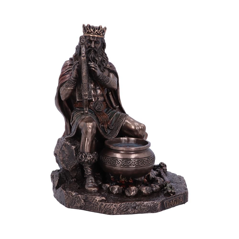 Bronze Dagda King of Tuatha De Danann Celtic Deity Figurine: 4 - Figures & Collectables By Gift Moments