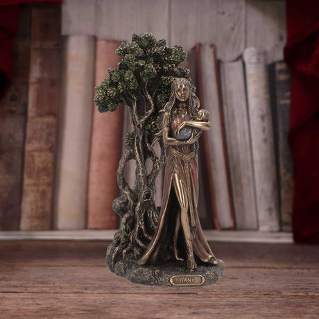 Bronze Danu Gaelic Goddess Mother of the Gods Figurine: 1 - Figures & Collectables By Gift Moments