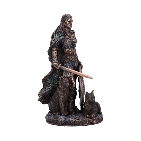 Bronze Freya Goddess of Love Figurine 21cm: 5 - Figures & Collectables By Gift Moments
